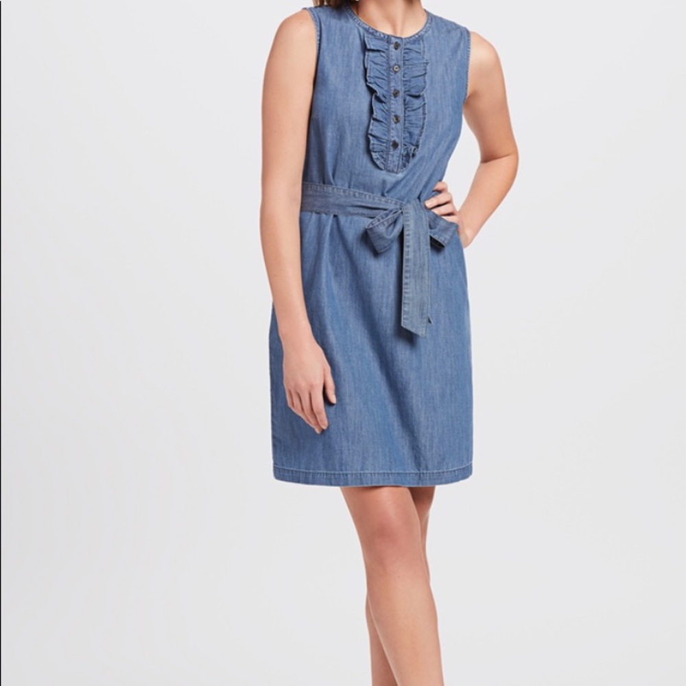 Draper James Sleeveless Demi Ruffled Dress - Picture 2 of 6